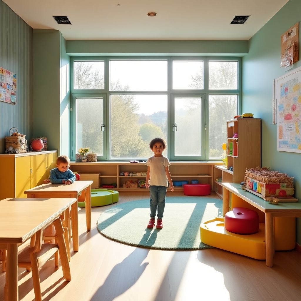 Spielbereich im Kindergarten